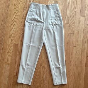 Zara Cream Tailored Pants